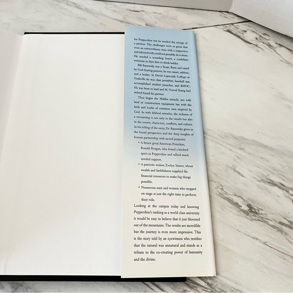 The Malibu Miracle: A Memoir Hardcover Pepperdine University - Picture 7 of 13